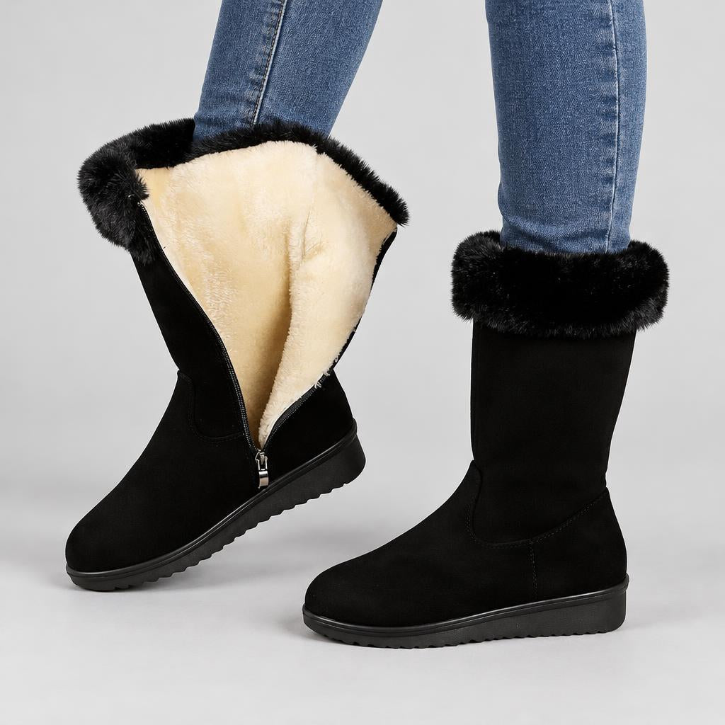 Barbara | Damen Winterstiefel mit Fleecefutter