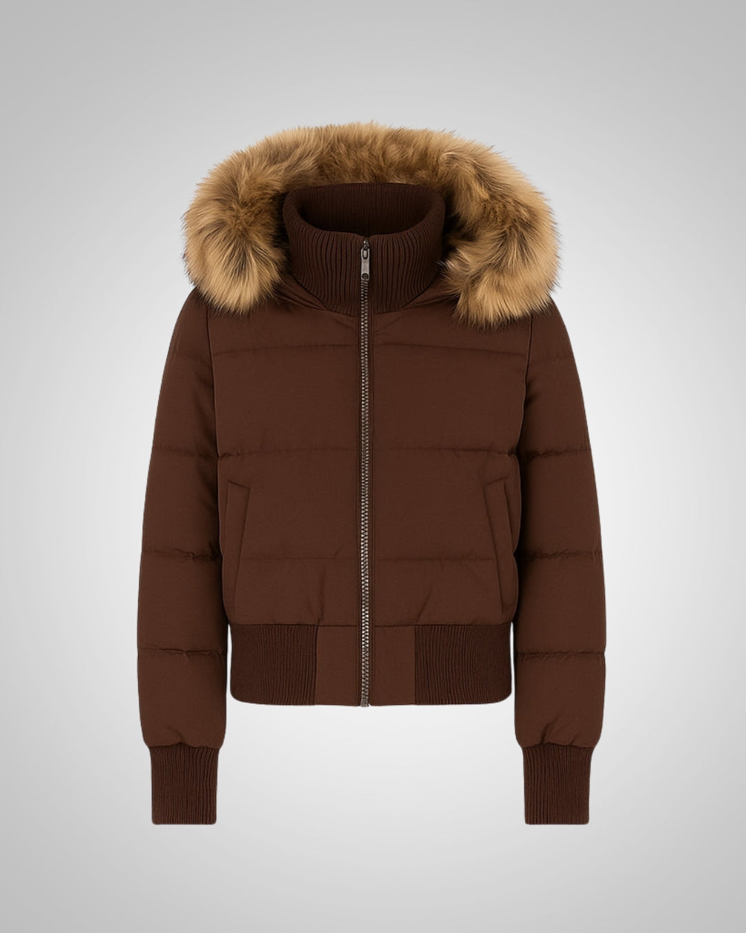 Irene | Damen Kurze Gesteppte Winter Parka Jacke