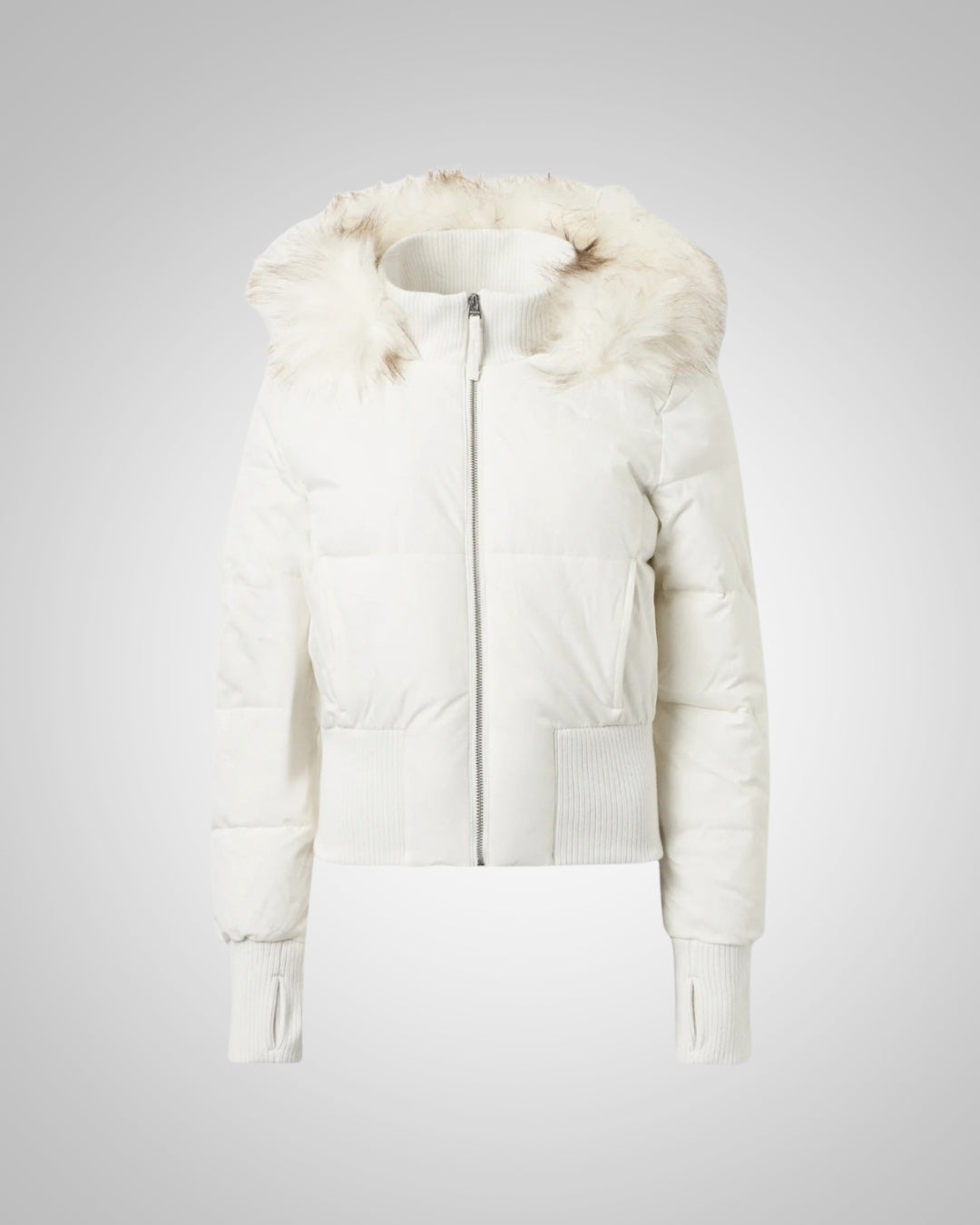 Irene | Damen Kurze Gesteppte Winter Parka Jacke