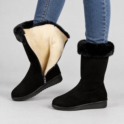 Barbara | Damen Winterstiefel mit Fleecefutter