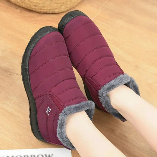 Fabienne | Damen Wasserdichte Fleecegefütterte Stiefeletten zum Hineinschlüpfen