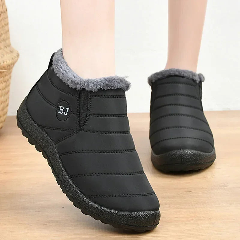 Fabienne | Damen Wasserdichte Fleecegefütterte Stiefeletten zum Hineinschlüpfen