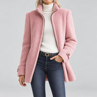 Rosanna | Damen Fleece Teddyjacke mit Reissverschluss