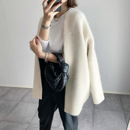 Susanna | Damen Eleganter Strickcardigan