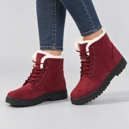 Susanne | Damen Warme Winter Stiefeletten mit weichem Futter