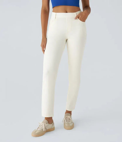 Yara | Damen Bequeme Stretch Jeans gerade geschnitten