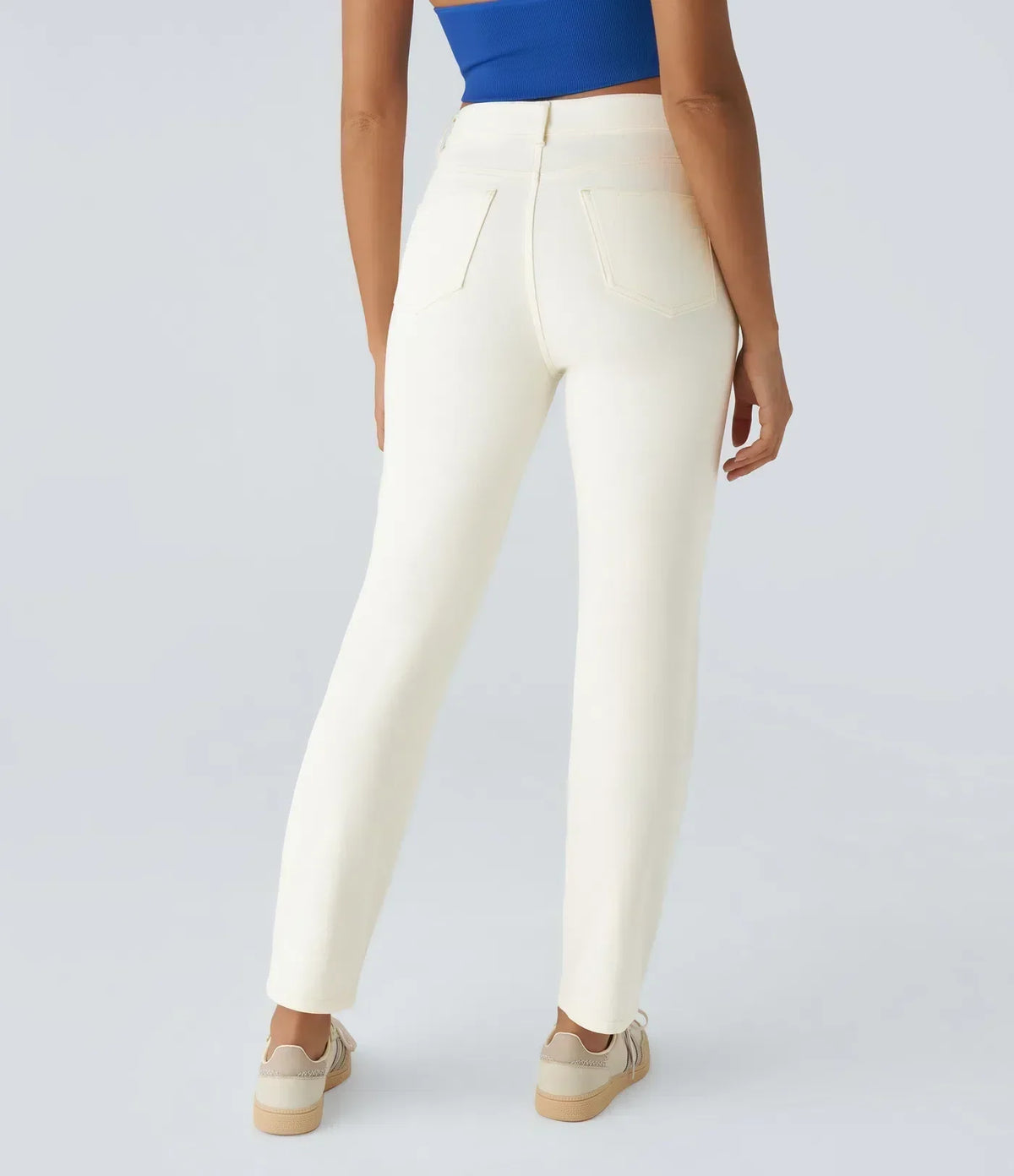 Yara | Damen Bequeme Stretch Jeans gerade geschnitten