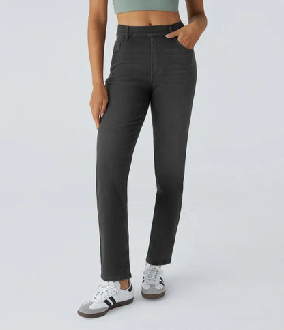 Schwarz Jeansblau